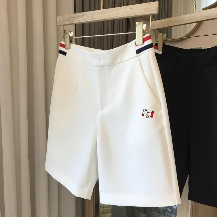 Summer Golf Clothing - شورتات جولف نسائية صيفية فضفاضة، بناطيل