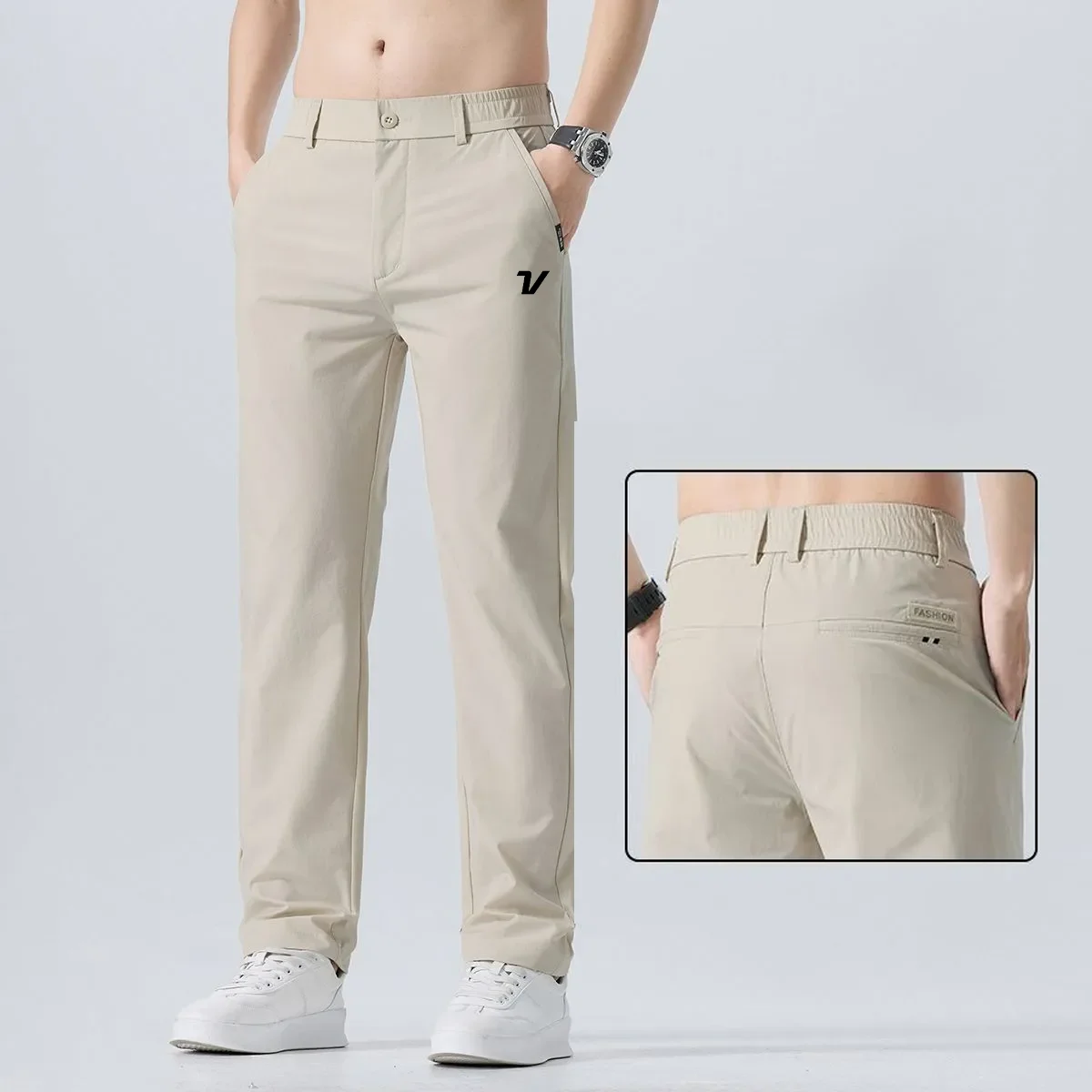 Summer Golf Clothing - بنطلون جولف رجالي كاجوال صيفي خفيف