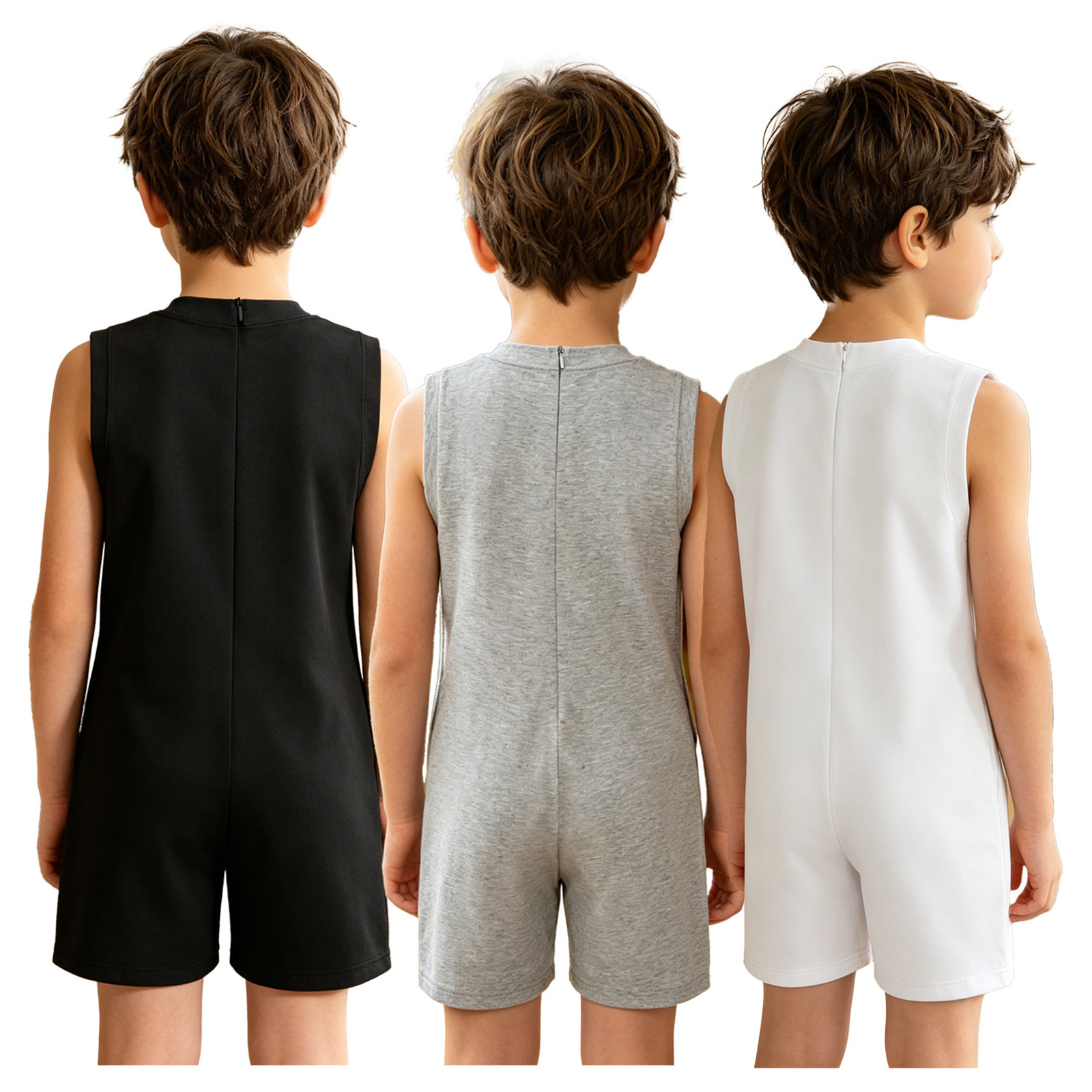 Summer Clothing Needs - 3 قطع ملابس أطفال (أولاد وبنات)