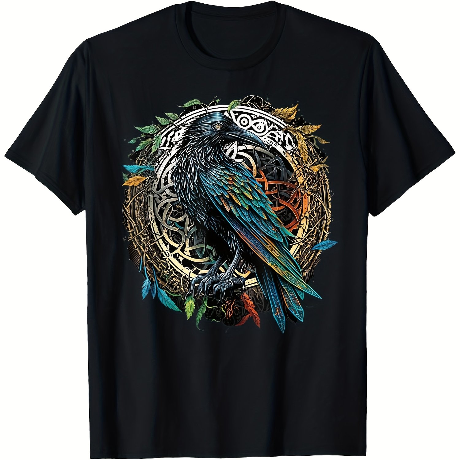 تي شيرت نسائي بنمط الغراب الفا - مراجعة Summer Viking Clothing وسعره
