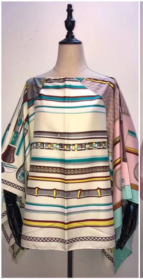 بلوزة صيفية فضفاضة مطبوعة بمقا - مراجعة Summer Clothing Outlet وسعره