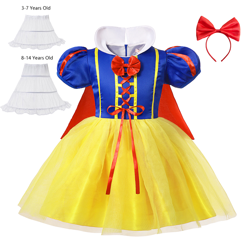 فستان الأميرة سنو وايت للأطفال - مراجعة Summer Clothing Kids وسعره