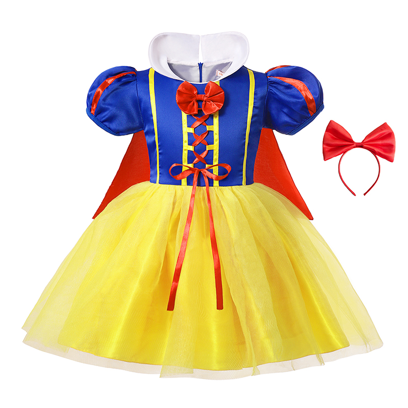 فستان الأميرة سنو وايت للأطفال - مراجعة Summer Clothing Kids وسعره