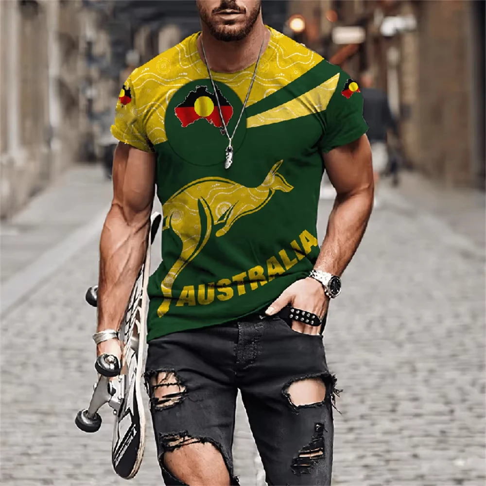 تي شيرت رجالي بتصميم أسترالي،  - مراجعة Summer Clothing Women Australia وسعره