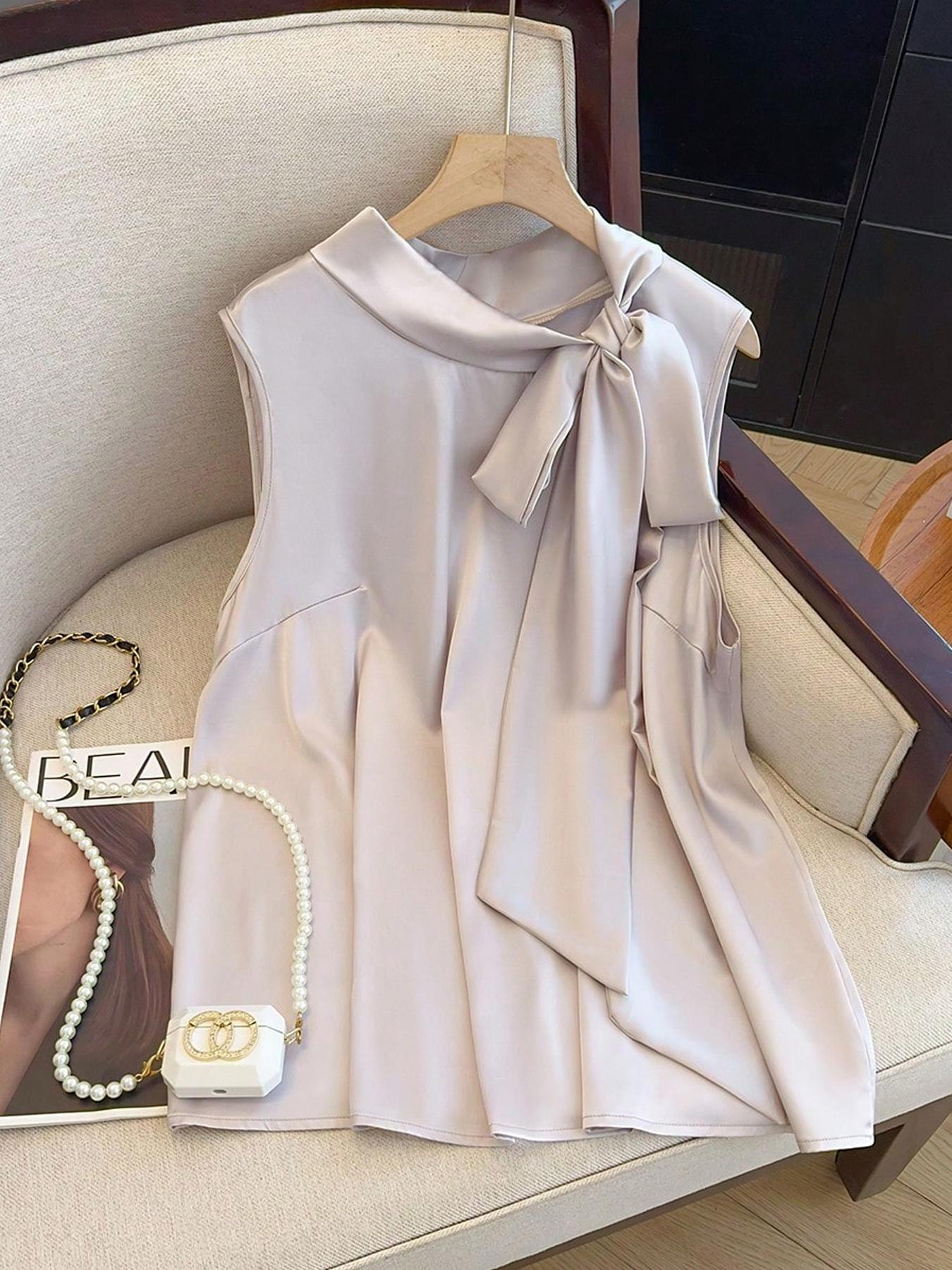 【مقاس كبير】 بلوزة بلون واحد مع - مراجعة Summer Clothing Plus وسعره