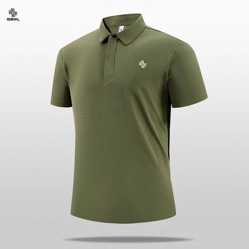 قميص بولو رجالي عصري من SBWL ب - مراجعة Summer Golf Clothing وسعره