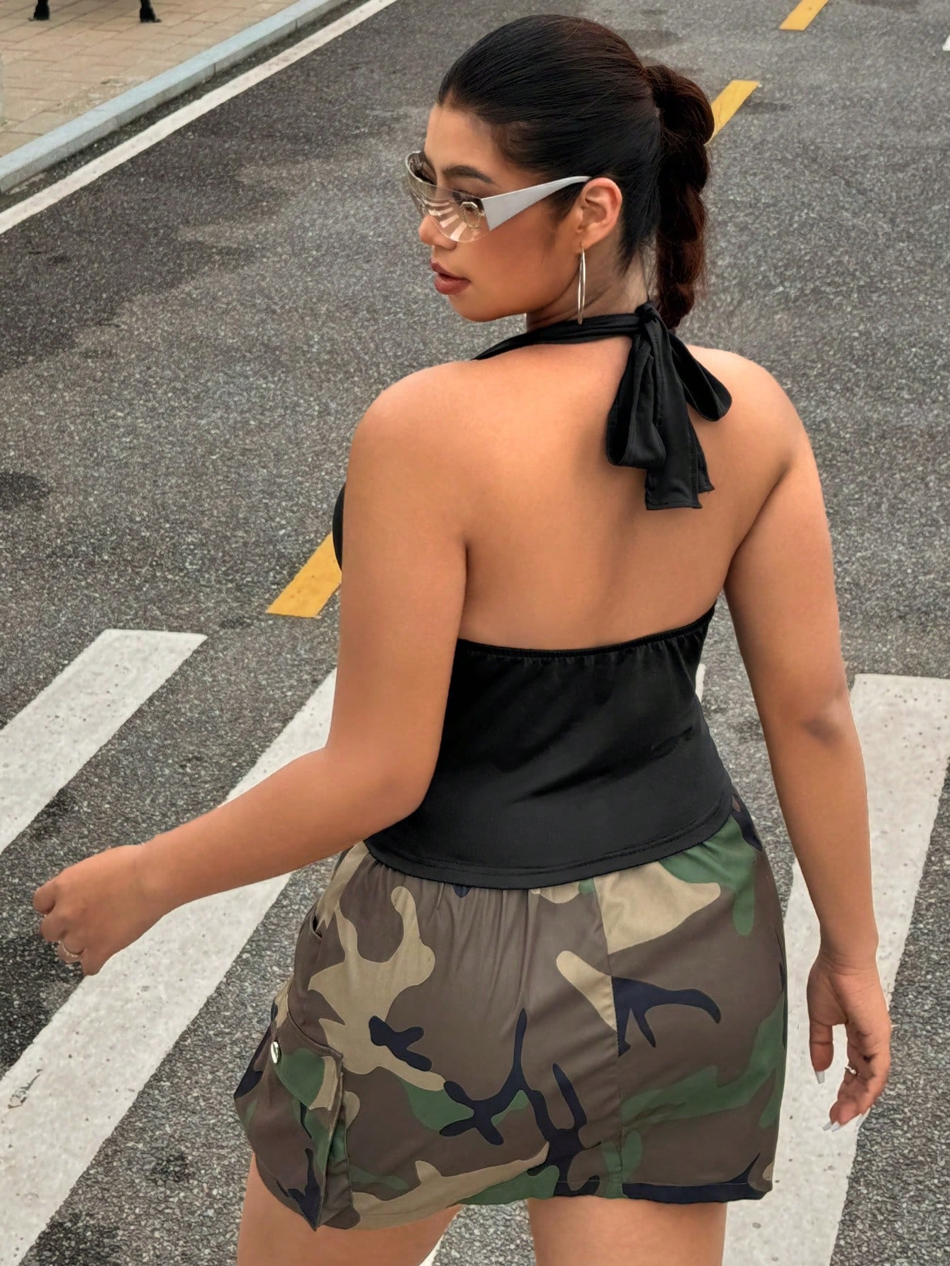 بلوزة نسائية جديدة عصرية بلون  - مراجعة Summer Clothing Plus وسعره