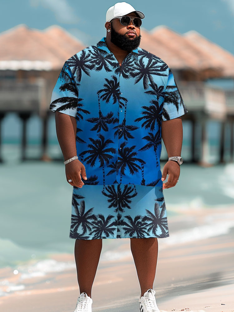 طقم قميص رجالي بطباعة ثلاثية ا - مراجعة Beach Shirt Hawaiian وسعره