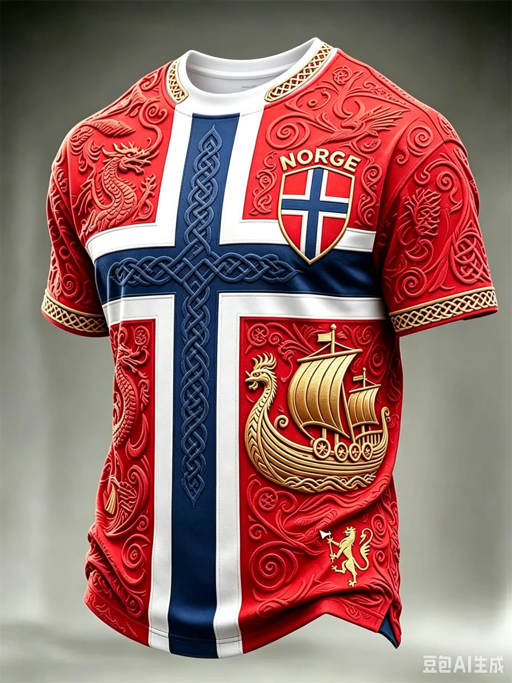 تي شيرت رجالي بتصميم فايكنغ ال - مراجعة Summer Viking Clothing وسعره