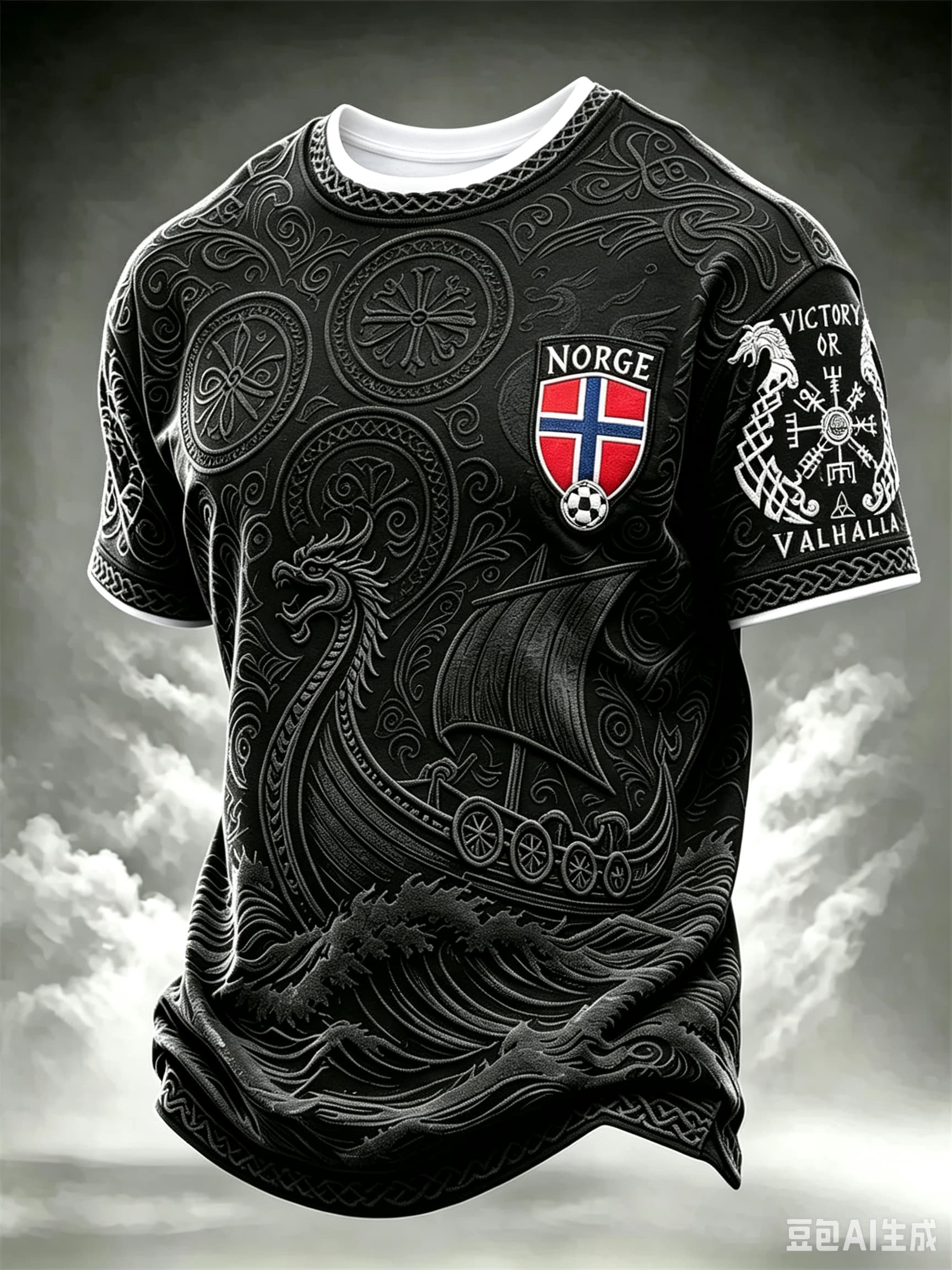 تي شيرت رجالي بتصميم فايكنغ ال - مراجعة Summer Viking Clothing وسعره