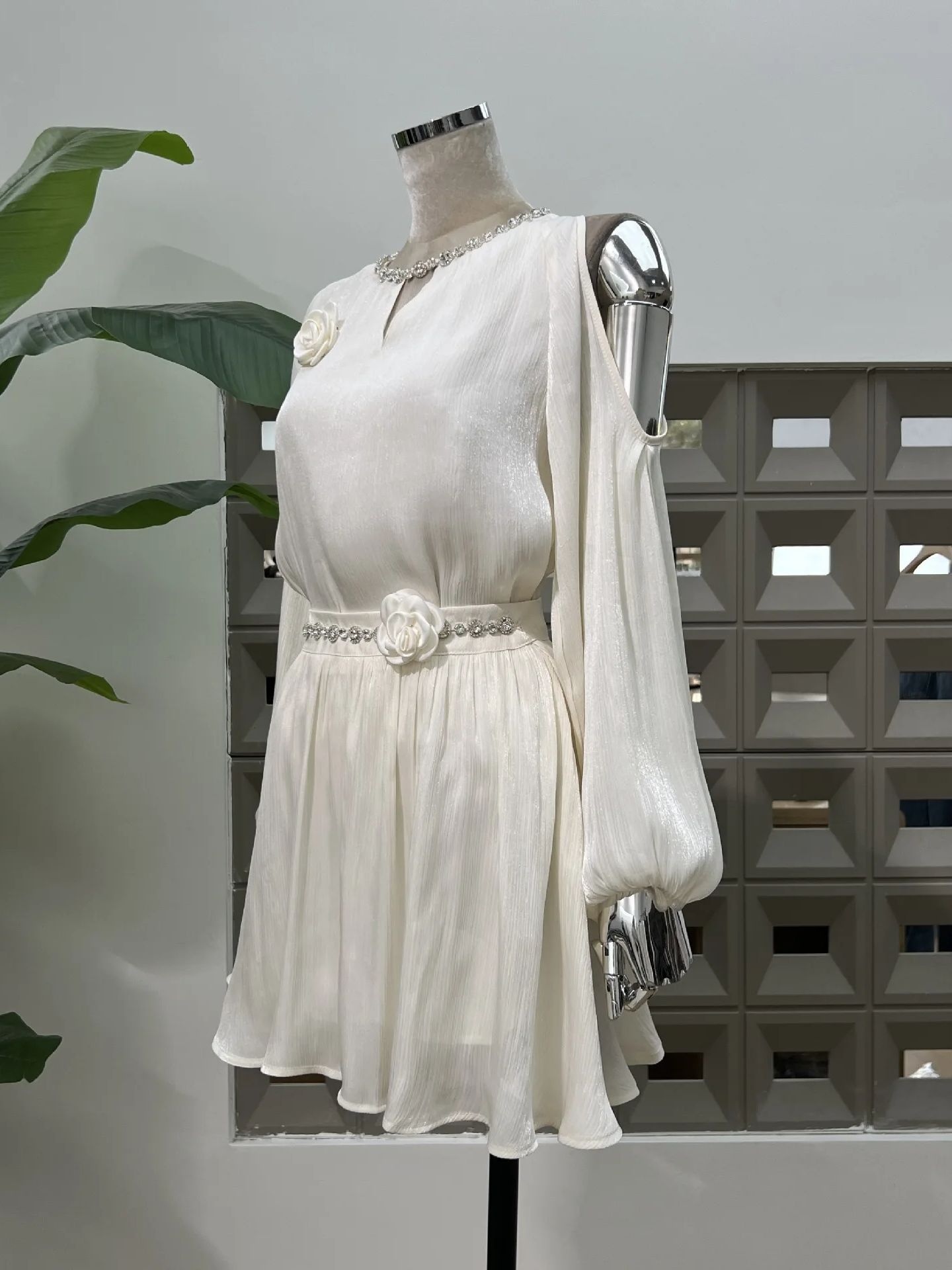 فساتين نسائية مكونة من قطعتين  - مراجعة Off Shoulder Blouse وسعره