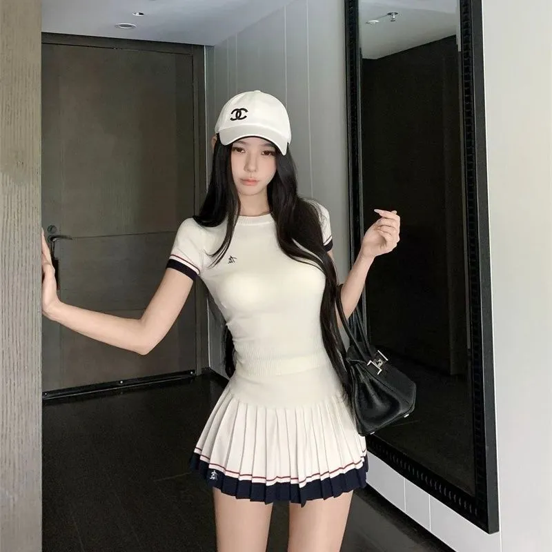 بدلة صيفية كورية من قطعتين، بد - مراجعة Summer Golf Clothing وسعره