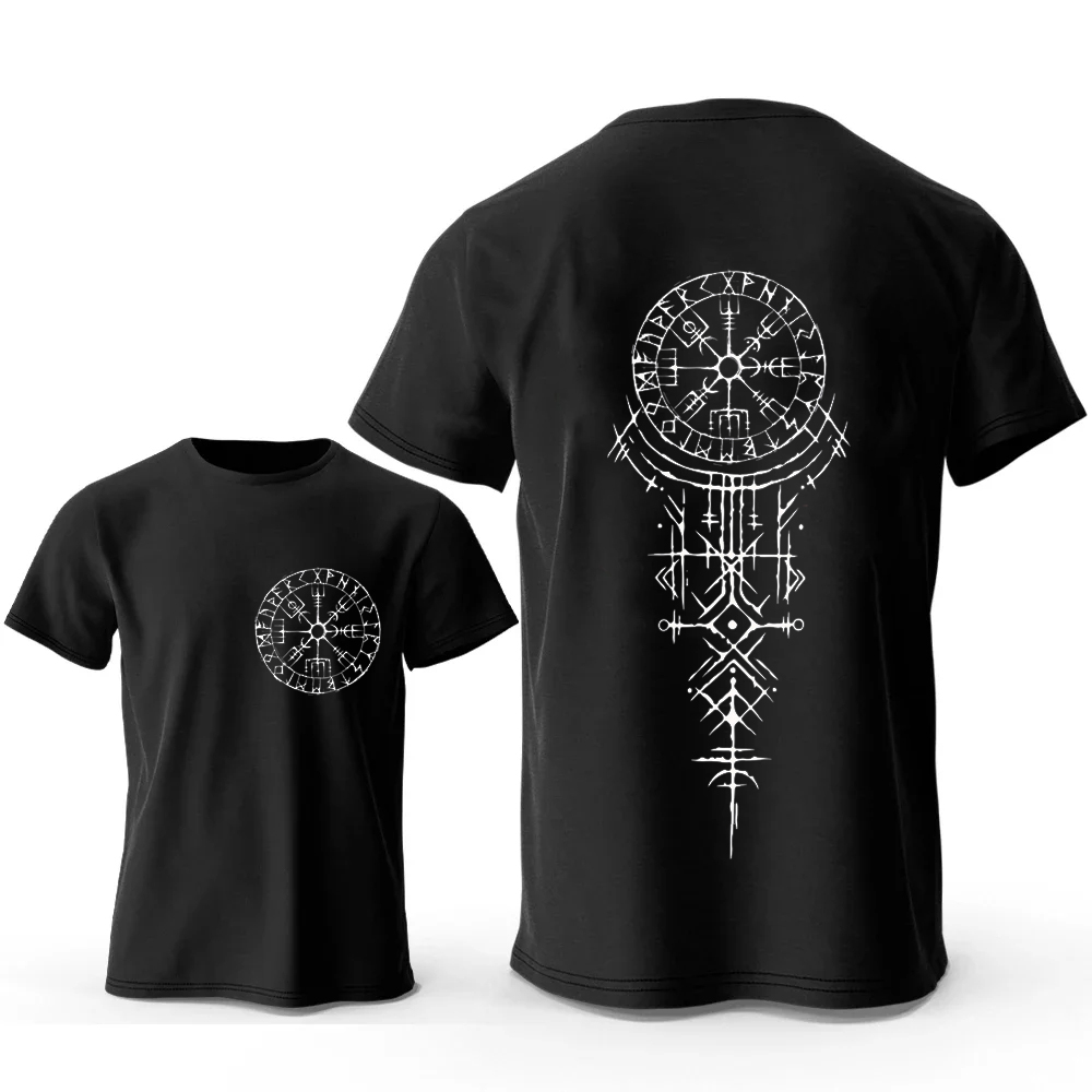 فايكنغ رونيك البوصلة الجرافيك  - مراجعة Summer Viking Clothing وسعره