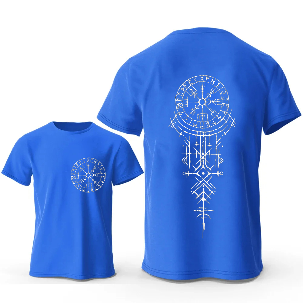 فايكنغ رونيك البوصلة الجرافيك  - مراجعة Summer Viking Clothing وسعره