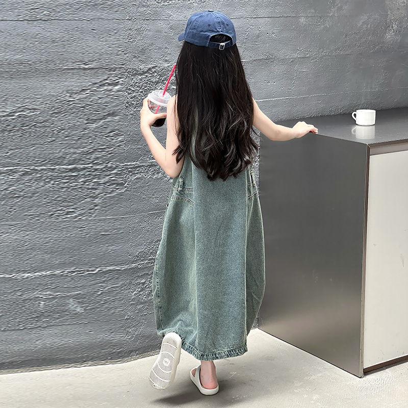 فستان كلاسيكي أزرق للأطفال الب - مراجعة Summer Clothing Kids وسعره