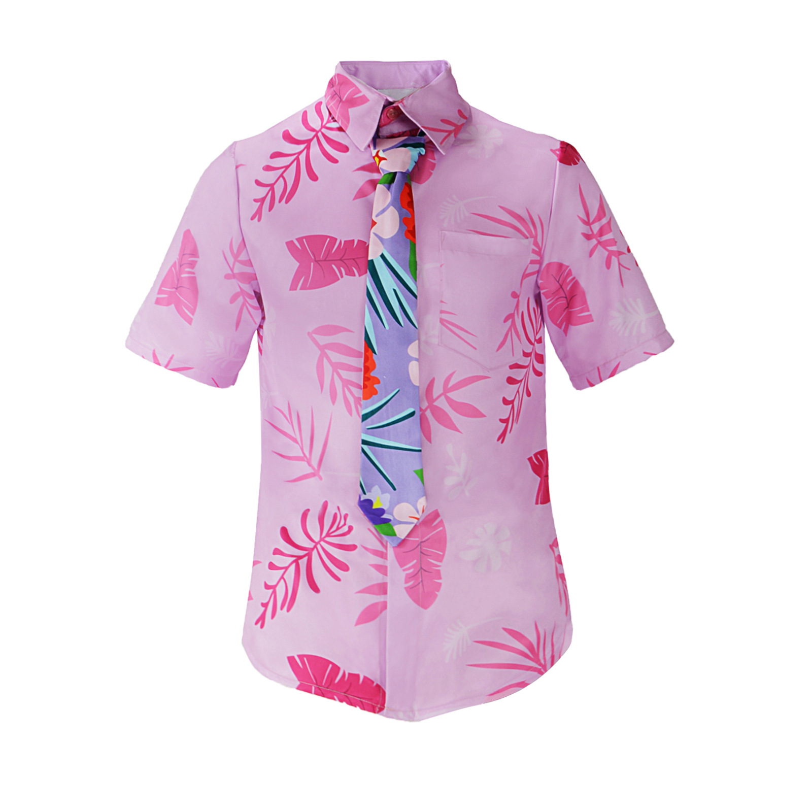 قميص هاواي مع طباعة جيتار موسي - مراجعة Beach Shirt Hawaiian وسعره