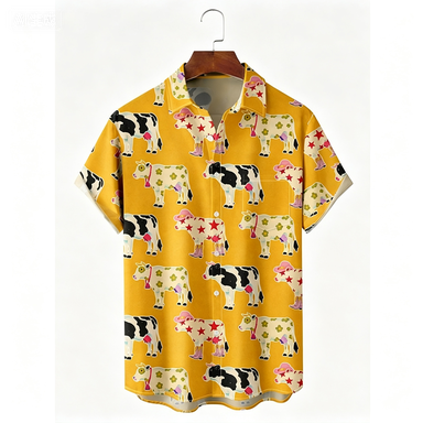 قميص هاواي عصري بنقشة زهور للع - مراجعة Beach Shirt Hawaiian وسعره